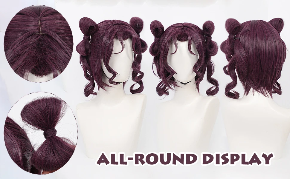 The Apothecary Diaries-Inspired Chignon Synthetic Wig for Cosplay Events