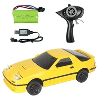 LDRC LDA01 LDA02 RX7 NSX RTR 1/18 2.4G 2WD RC Car Drift Vehicles LED Lights Full Scale Controlled Model Children Toys Gifts 1