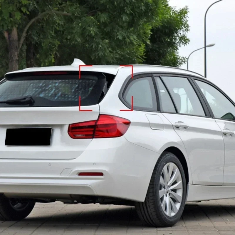 Rear Window Splitter Side Spoiler Canards Aprons Sticker Body Kit For BMW 3 Series F31 Touring Wagon 2012- auto sticker,car rear wing spoiler,car roof spoiler,car front bumper kit