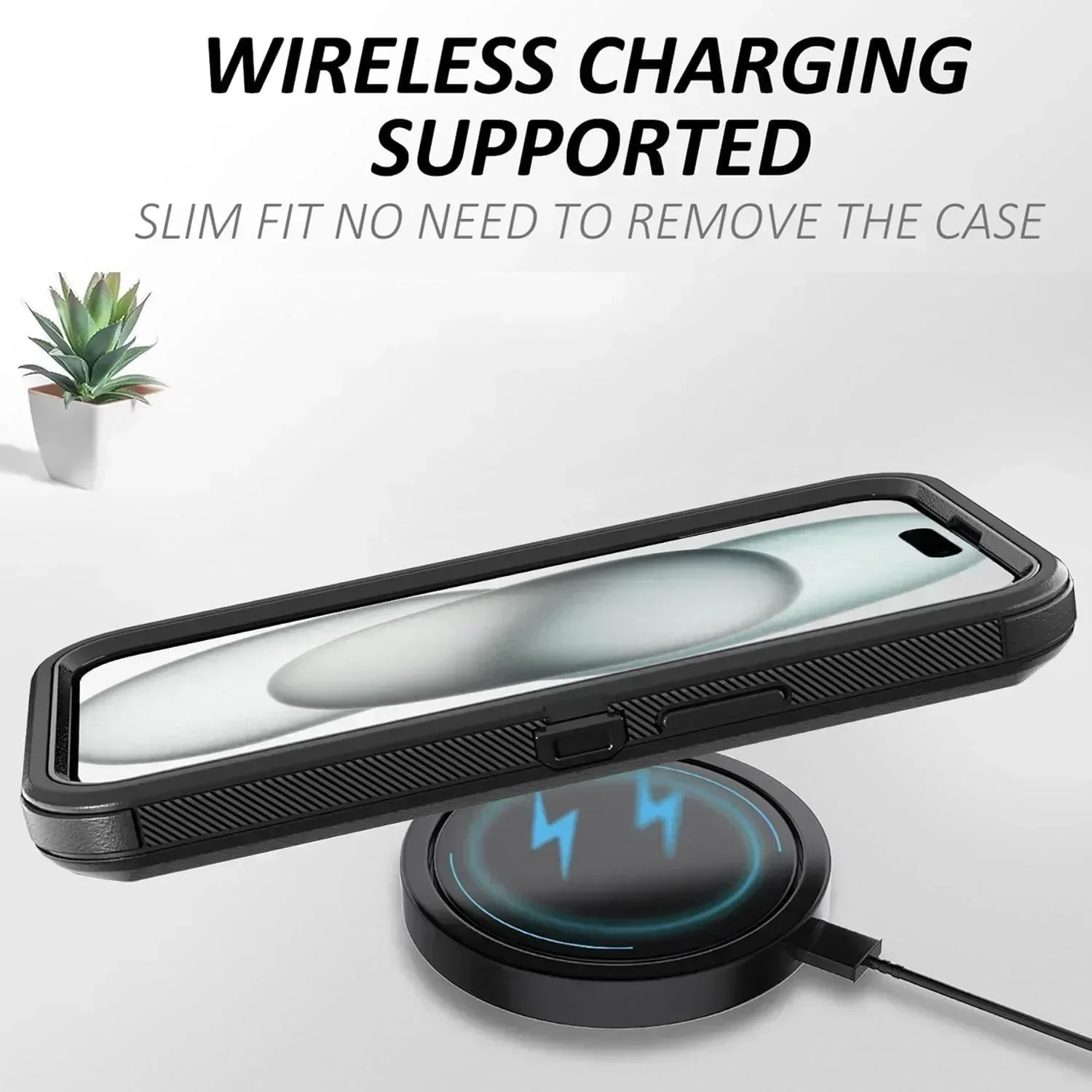 Premium Heavy-Duty Rugged Defender Case - Military Grade Anti-Drop Protection Cover