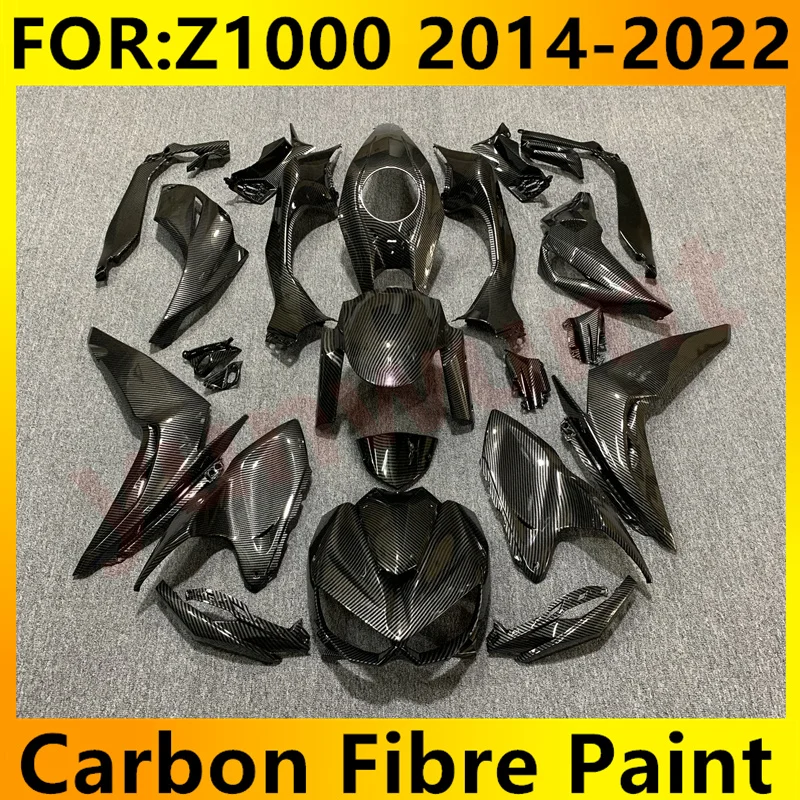 

Motorcycle ABS Injection Mold Full Fairings kit For Z1000 Z 1000 2014 2015 2016 2017 2018 2019 Bodywork Fairing set carbon fibre