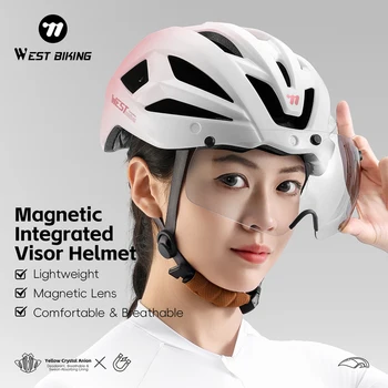 Helmet With Magnetic Goggles