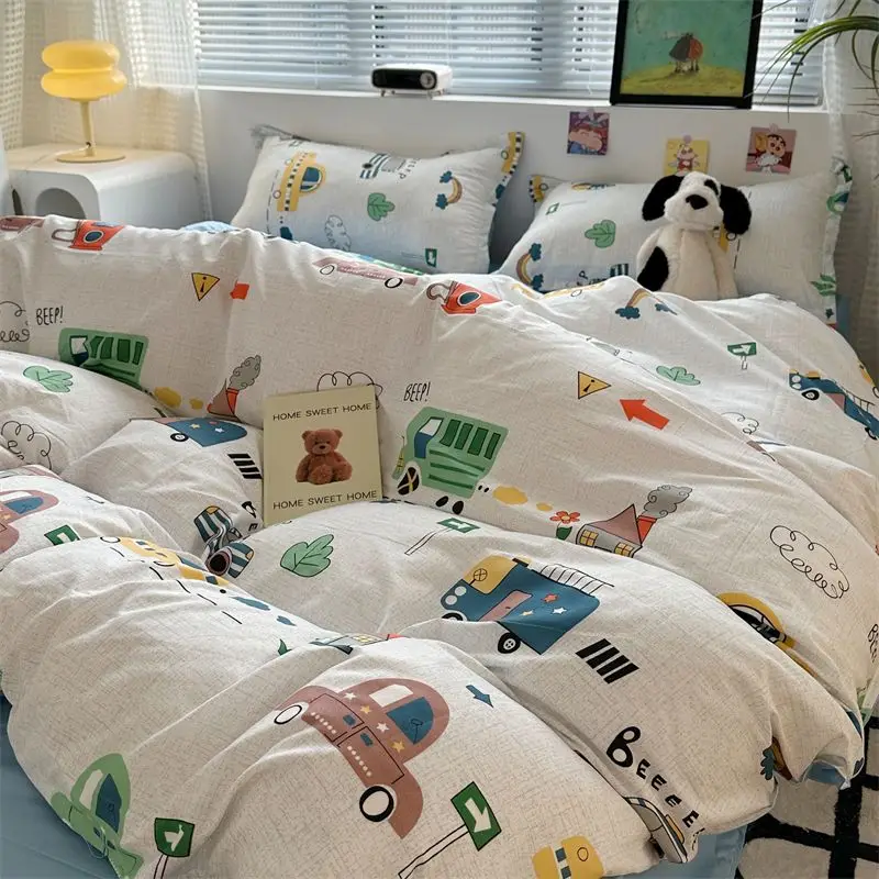 مجموعة غطاء لحاف السيارات الرائعة مع سحاب Kawaii ل...