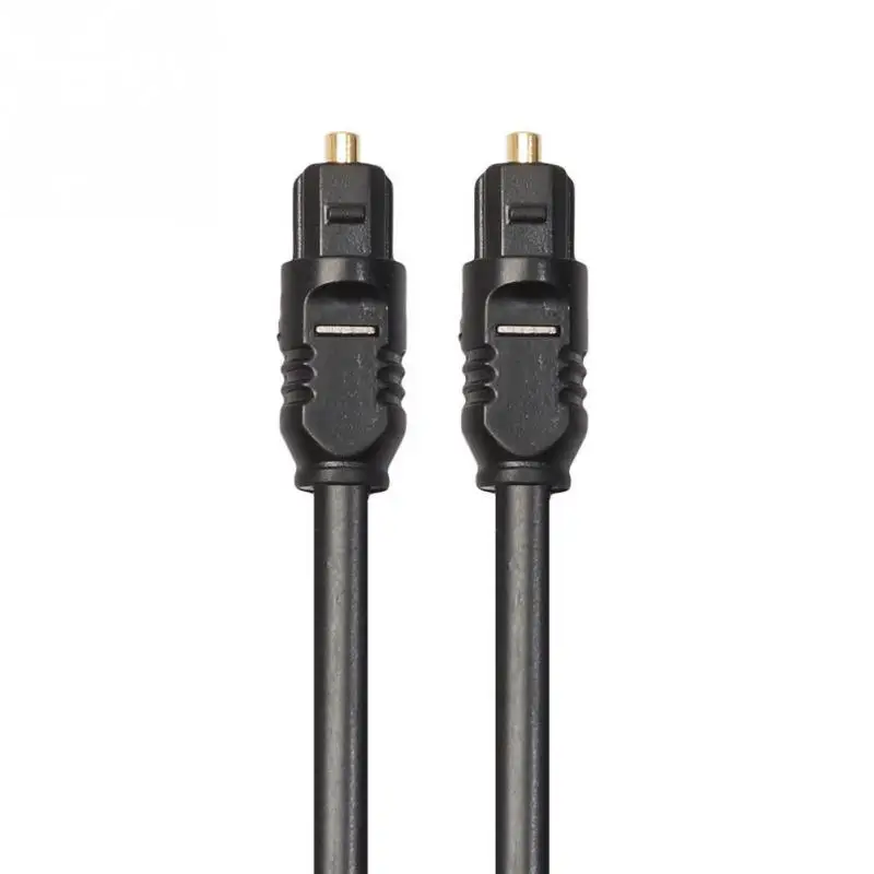 Cable de Audio óptico Digital chapado en oro para Toslink, 1m, 1,5 m, 2m, 3/5m, 10m, 15m, 20m, SPDIF, MD, DVD, chapado en oro, alta calidad