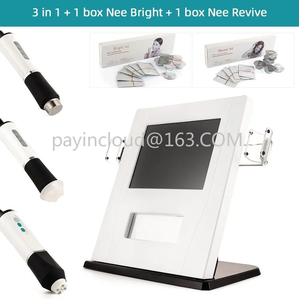 

Skin Whitening 3 in 1 Skin Care CO2 Oxygen Facial Therapy Ultrasound RF For Skin Care Acne Treatment
