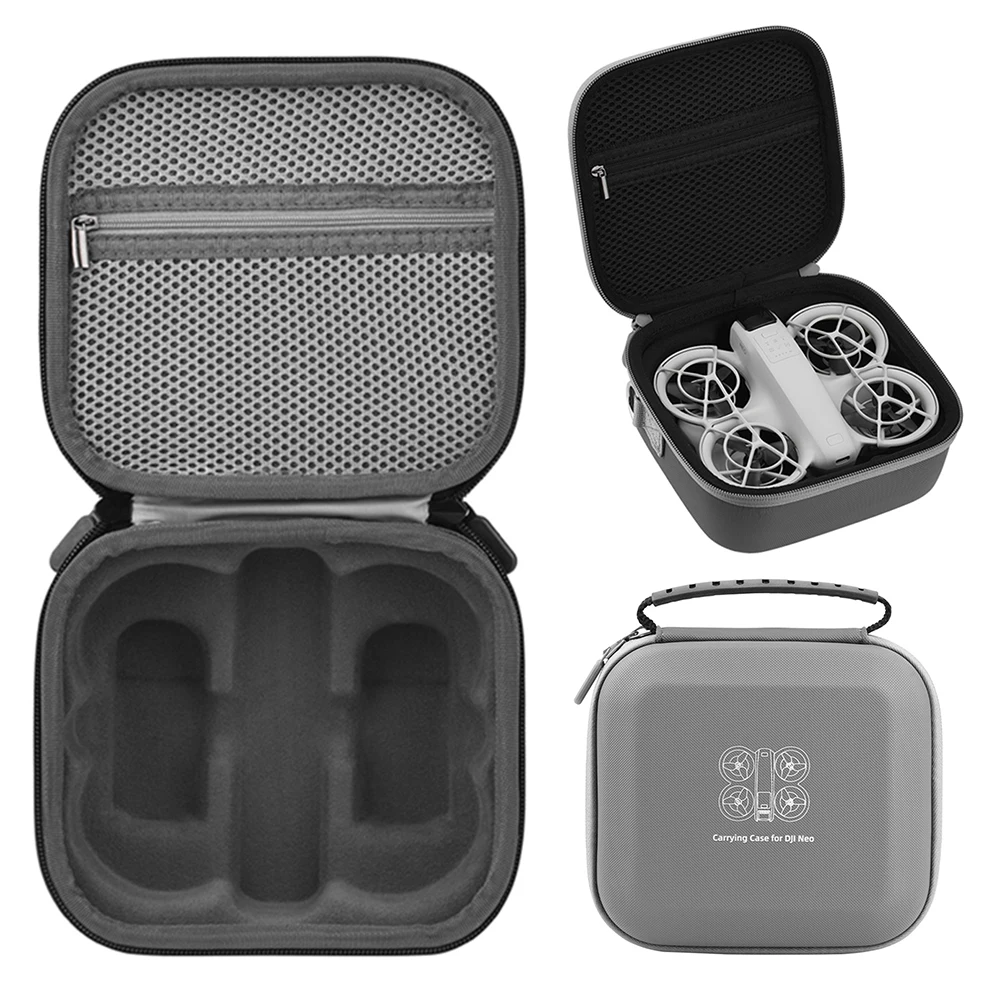 Drone Carrying Case for DJI Neo Mini Travel Bag Waterproof Portable Travel Storage Bag with Strap for DJI Neo Drone Accessories