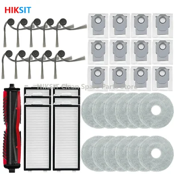 Accessori per Roborock Saros Z70 Robot Aspirapolvere Pezzi di ricambio Spazzola laterale principale Filtro Hepa Mop Pad Sostituzione del sacchetto per la polvere 
