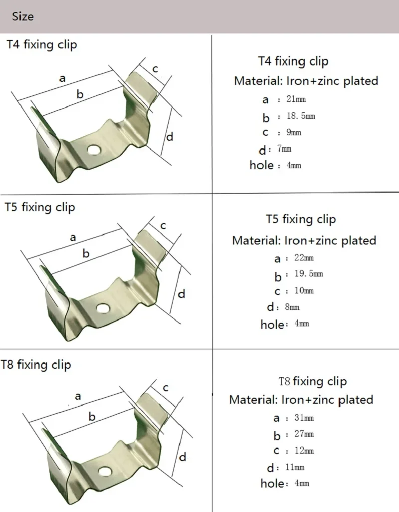SIZE-FIXING CLIP
