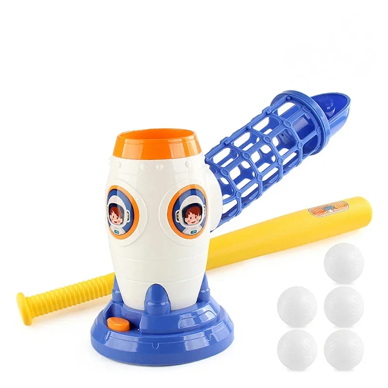 Automatische Pitching Baseball Maschine Spielzeug Sets Kinder Baseball Ball Spielzeug Sport Spiele Kinder Outdoor Indoor Spielzeug Junge Geburtstag Geschenke