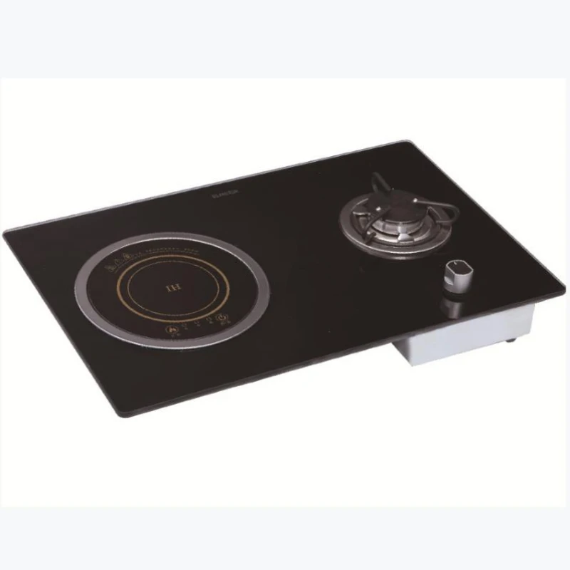 

One Burner Gas Stove and one Induction Cooker combination GR-B212