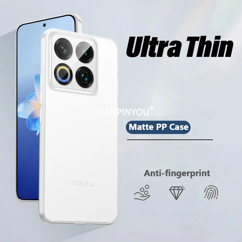 Ultra Thin Translucent Matte Phone Case - Anti-Fingerprint Lightweight Protector