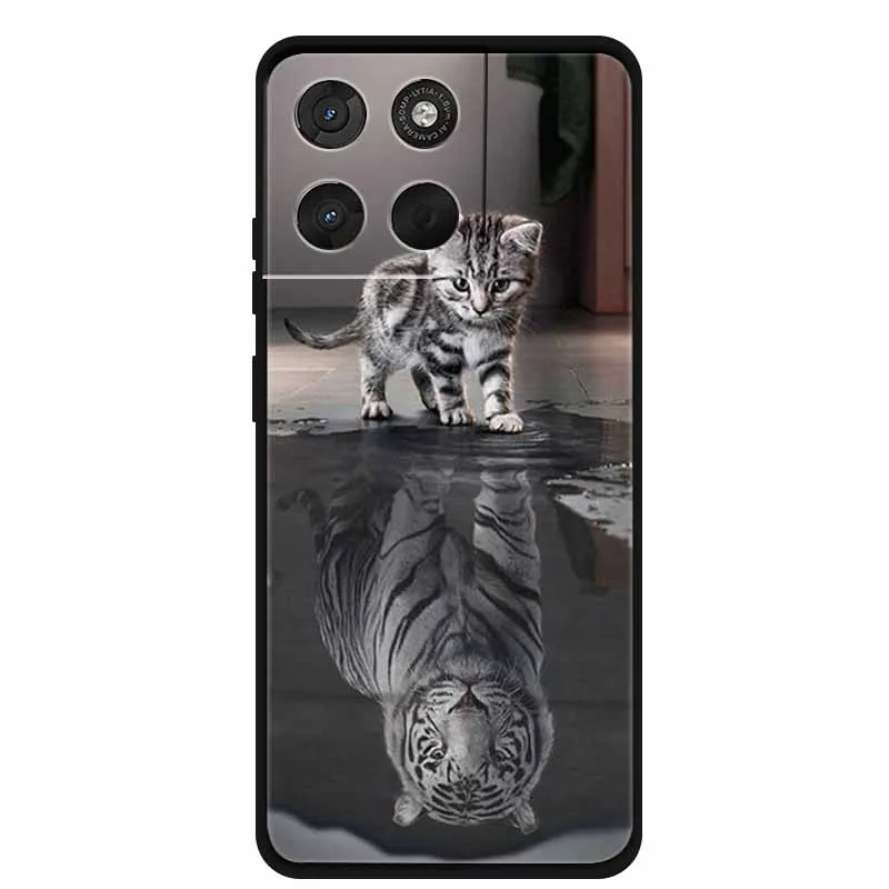 Cartoon Silicone Bumper Shockproof Soft Case - Protective Back Cover