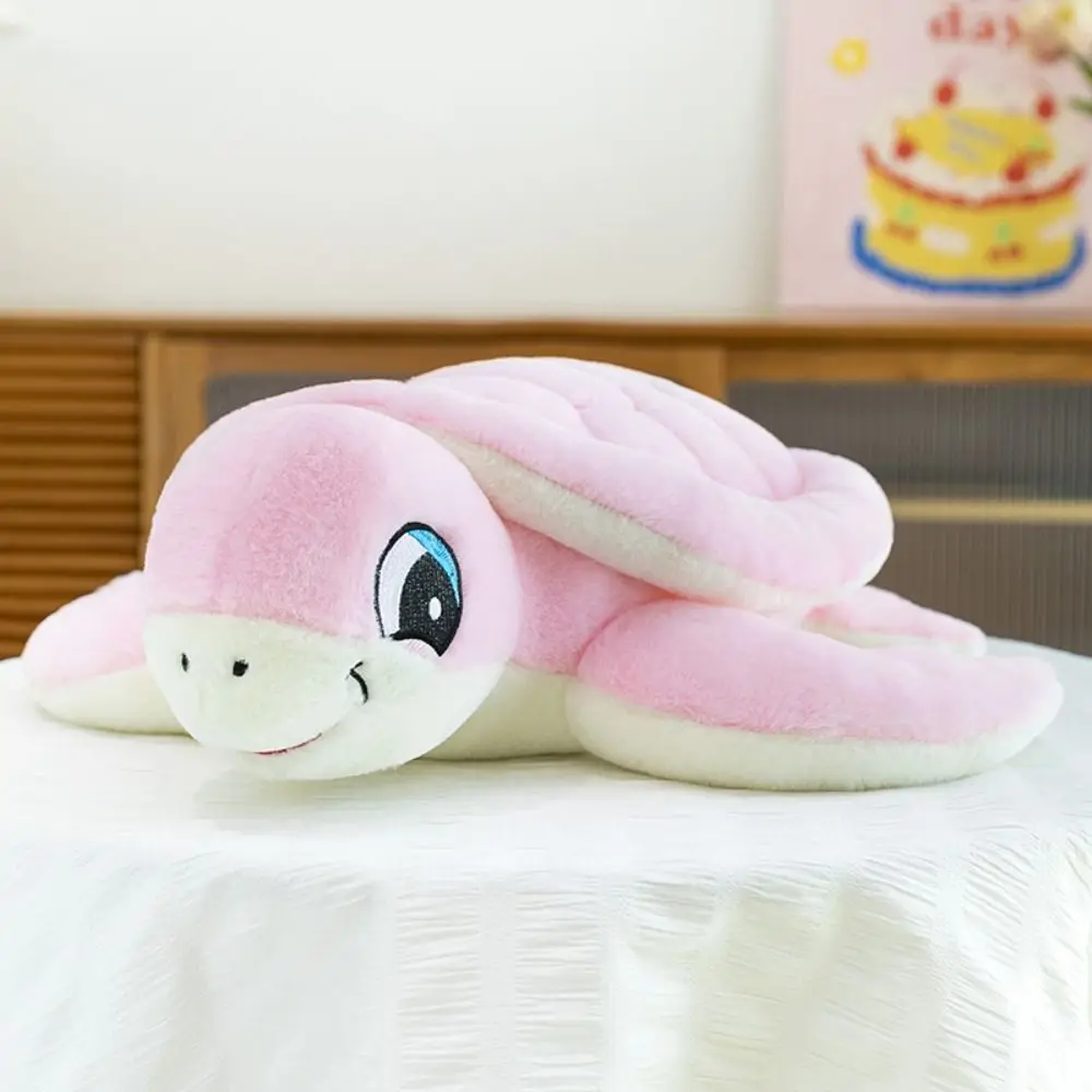 Fluffy Sea Tortoise Soft Cartoon Animal Sea Turtle Pillow Collection 32cm Turtle Animal Birthday Christmas