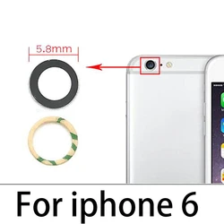 Enhanced Rear Camera Glass Lens Repair Kit with Tools - 2 Pieces (For iPhone 6)