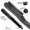 Hair Beard Straightener Comb Anti-Scald Ceramic Heated Beard Brush Portable Beard Straightening Comb 3