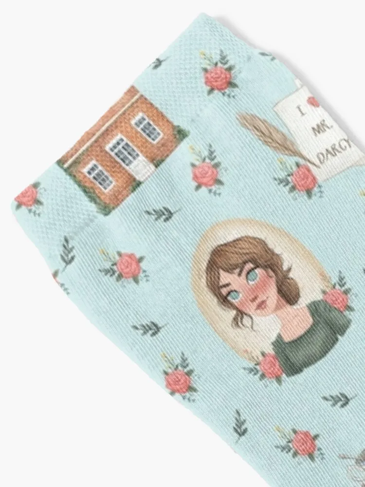 Pride and Prejudice - Jane Austen Inspiration Socks Sock women hiphop retro