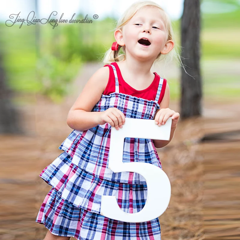0-9 Sign Age Photo Prop Wooden pvc Age Numbers For Children Photos Large Wooden pvc Numbers wooden age numbers