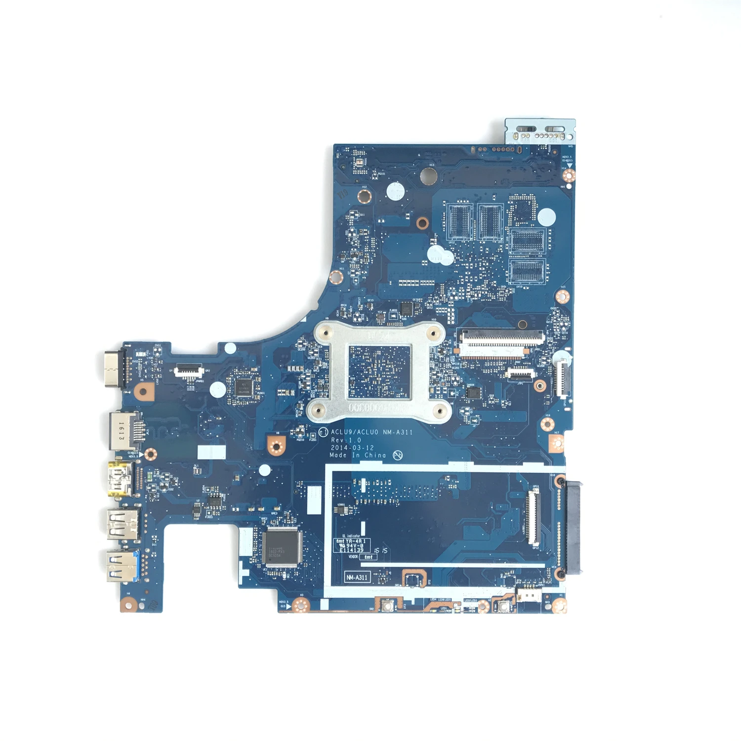 Aclu0 Nm-a311 Mainboard para Lenovo G5030 Computador Portátil Placa-mãe com N2830 N2840 Cpu Ddr3 100 Testado Trabalho Aclu9 - Imagem 3