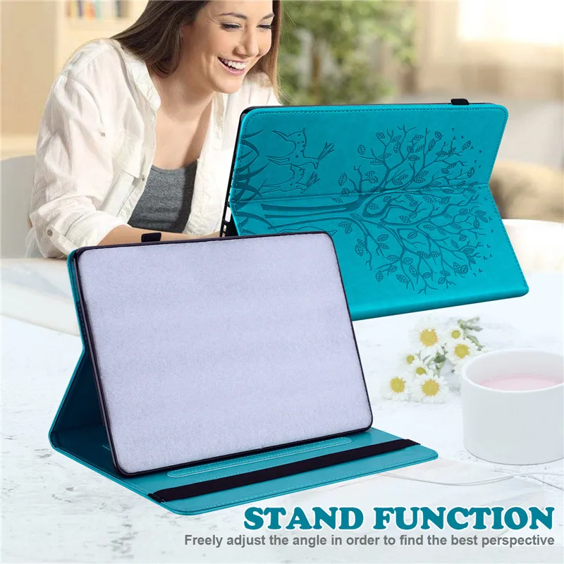 Cervos Bonito Carteira Smart Cover Funda Tablet para Samsung Galaxy Tab a sm T550 Case 97 Sm-t550 T555 - Imagem 5