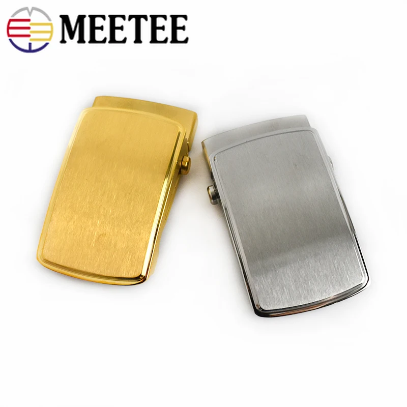 

Meetee 1 шт. id36 мм/39 мм роликовая пряжка для ремня из Нержавеющей Стали Зубчатые автоматические пряжки головка для мужских ремней застежка «сделай сам» кожаная пряжка