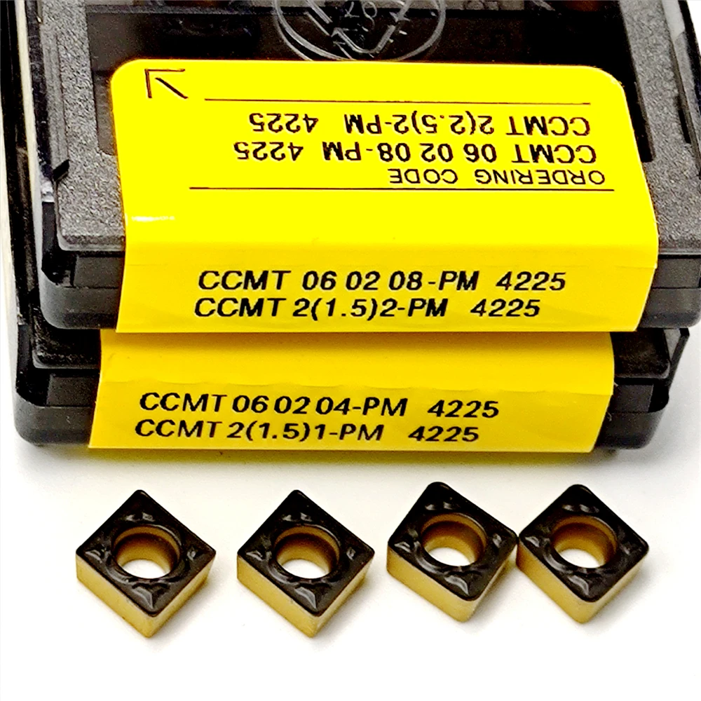 

CCMT060204 PM4225 CCMT060208 PM 4225 Internal turning tool carbide blade CNC lathe tool ccmt 060204 ccmt 060208