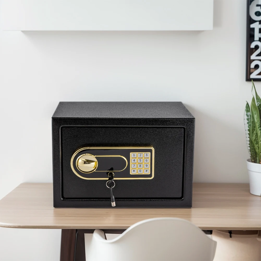 Digital Safe Box Anti-Theft Electronic Security Box Safe Deposit Box for Home Office Hotel Business