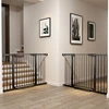 2 Pack 29.7-51.5 Inch Extra Wide Door Easy Walk Through Home Dog Door Automatic Closing Safety Pet Door for Stairs Black 1