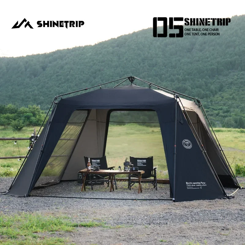 ShineTrip 05 Series Dome camping tent Quick Setup big tent camping car Oversized Canopy Waterproof Sunproof gazebo camping tent portable tent pop up gazebo tent