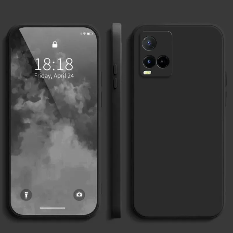Solid Color Ultra Thin Matte Silicone Phone Case