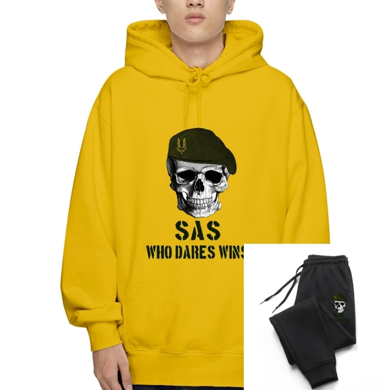 

SAS BRITISH SPECIAL FORCES - NEW COTTON GREY Fleece Sweatshirt Hoodie