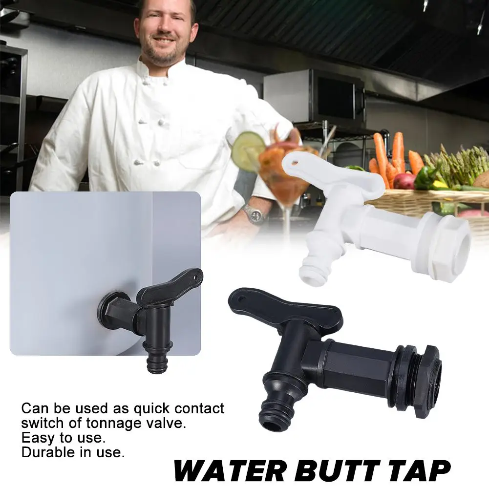 

Replacement IBC Barrel Water Butt Tap Plastic Adaptor Beer Faucet Bucket Rain Plastic Safe Food Tools Brew Home S2T8