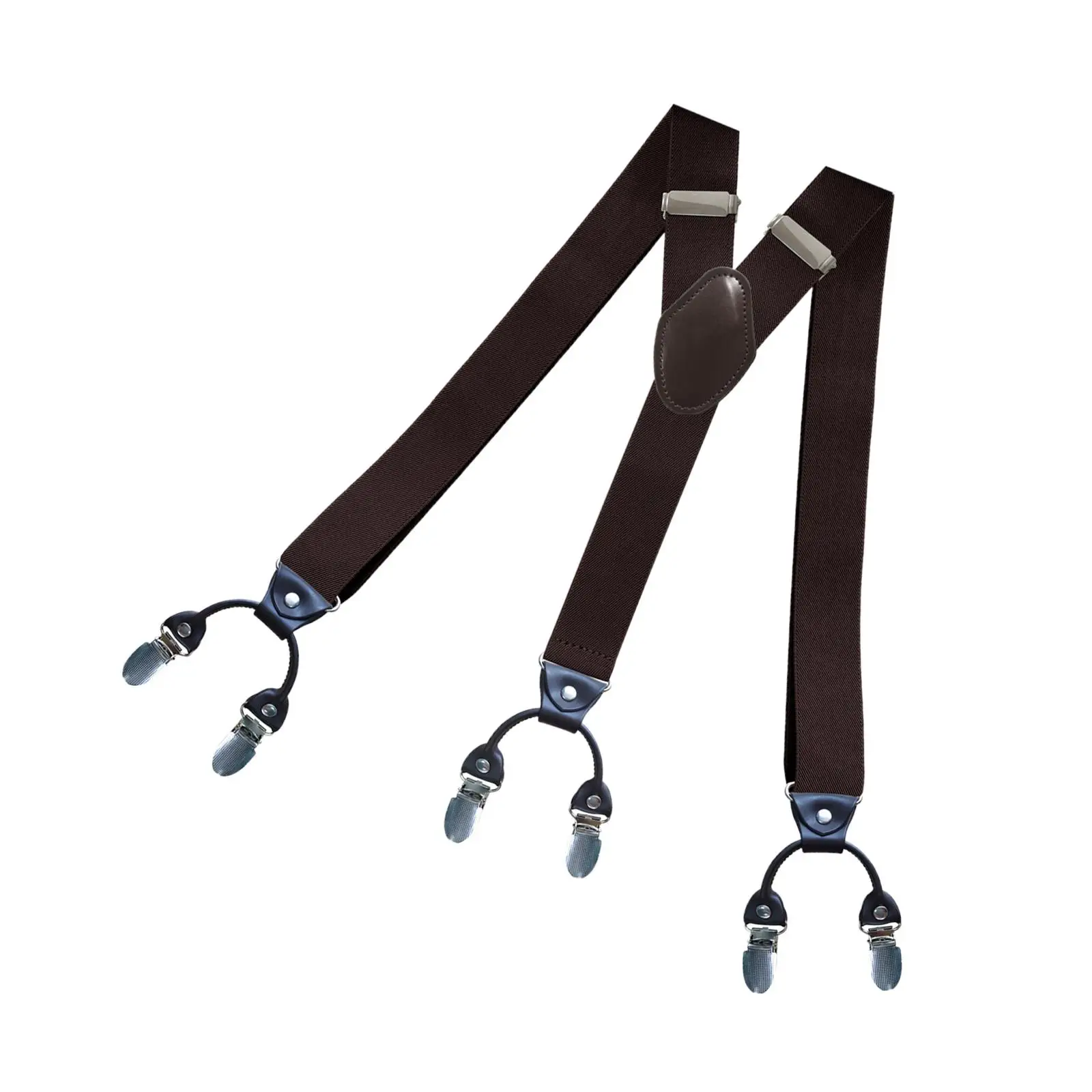 Men Women Suspenders Trousers Suspender Elastic Straps Unisex Adults Y Back