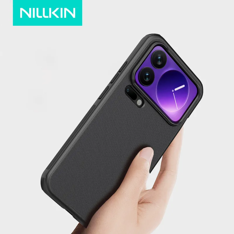 Magnetic Anti-fingerprint Hard Phone Case with Airbag Protection & Frosted Shield Finish