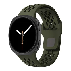 Silicone Sport Strap Wristband - Premium Accessories for Galaxy 8classic 46mm (Military green)