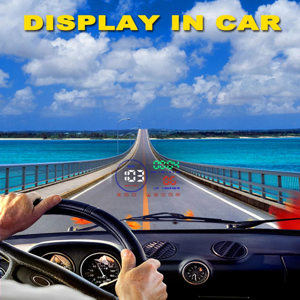 ڵ HUD ٷ ƿ 2012-2020 2021 ڵ ׼ OBD2 II EUOBD   ý 