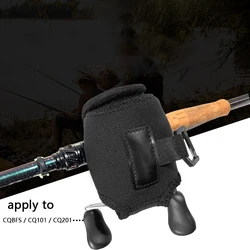 Ultra - Light Neoprene Fishing Reel Protective Bag (Black)