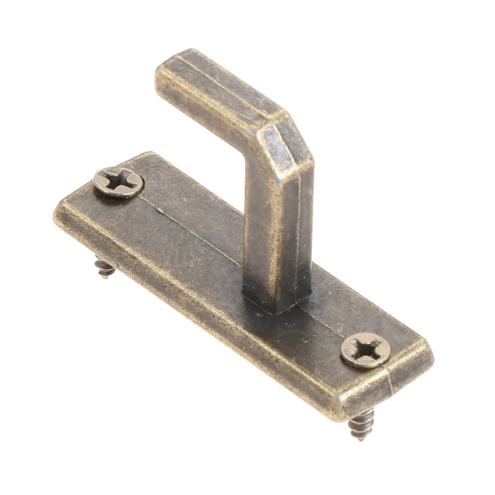

1 Set Bronze Latch Bolt With Screws Sliding Door Guard Lock Handle Metal Door Window Latch Home Safety Decoration Hardware