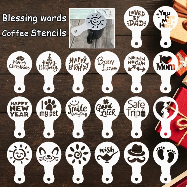 How to Make Latte Art with Free Downloadable Stencils