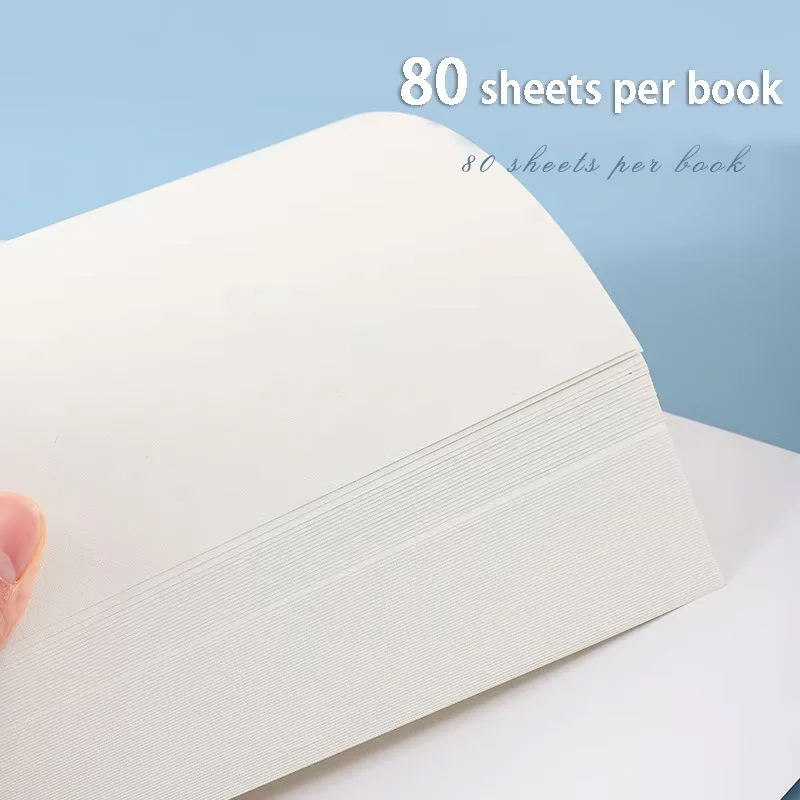 Van Gogh-Inspired Premium Oil Painting Sketch Book - 80 Pages of Thick, Blank Canvas