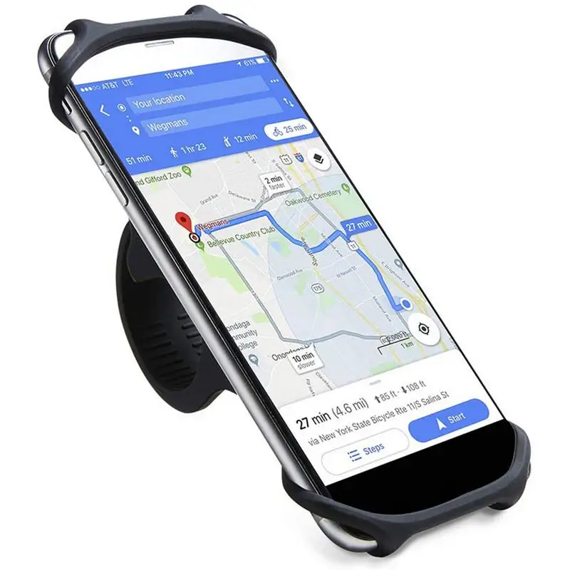Universal Silicone Bike Phone Holder for All Devices