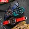 SMAEL 8087 alloy men's multifunctional sports waterproof electronic watch 5