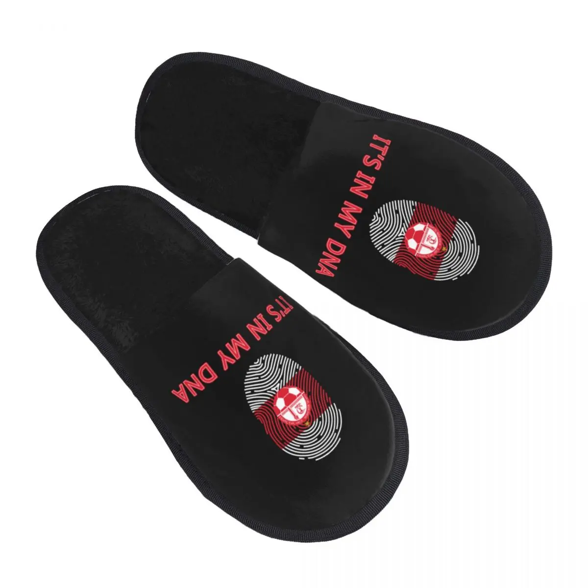 

Israel Hapoel Beer Sheva Fc Women and Men Slipper Fluffy Soft Plush Warm House Shoes Anti-Skid Cozy Plush