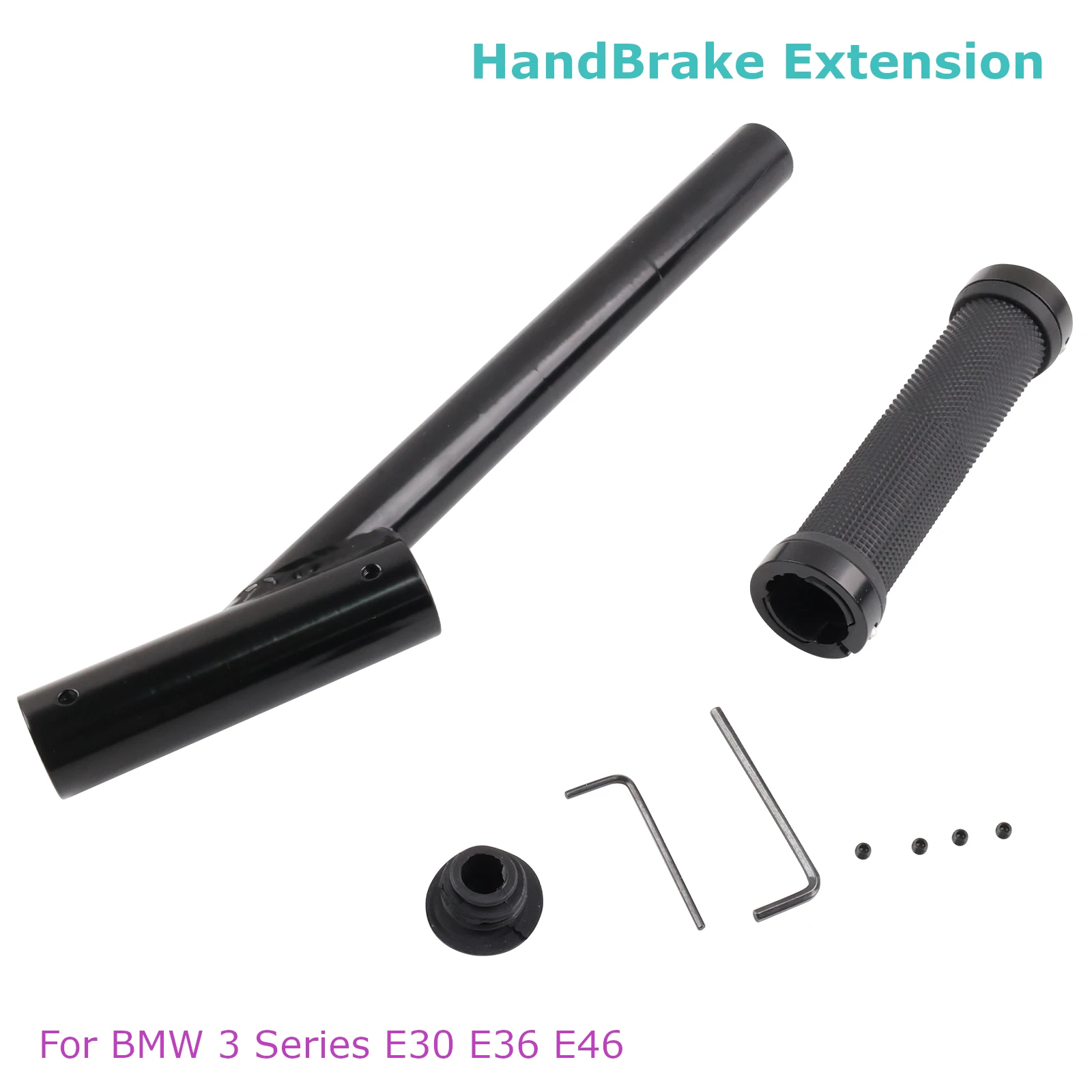 스틸 핸드브레이크 연장 키트 21mm 내경 고성능 핸드 브레이크 BMW E30 E36 E46 Z4 320i 325i 328i 335i M용