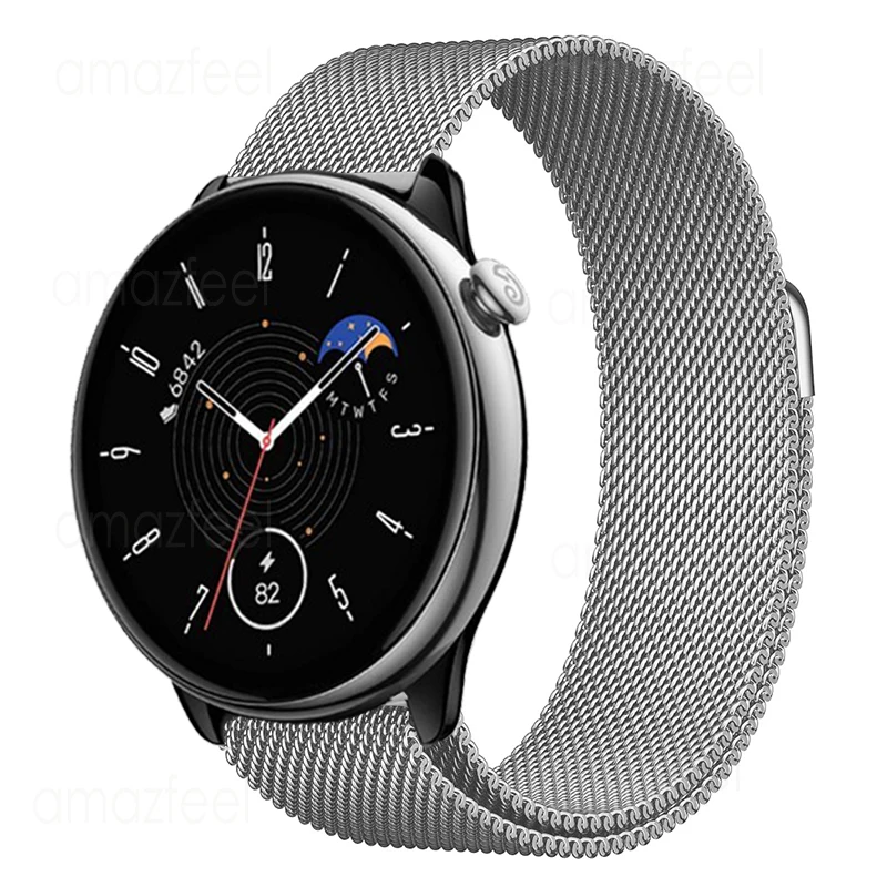 

Магнитный ремешок для смарт-часов Amazfit GTR Mini/GTR 2 LTE, ремешок для Amazfit GTR 4/3 Pro, ремешок для часов GTS 4 2
