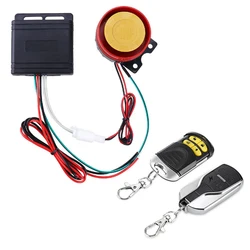 Advanced Motorcycle Anti - Theft Security System with Remote Start and Control (Black)