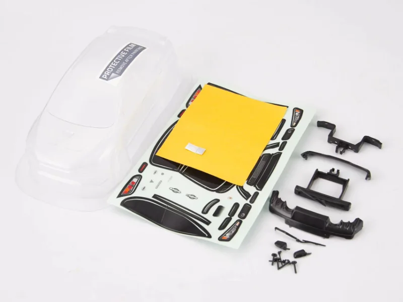 Rc Racing Drift Car Pvc Verniciato Body Shell 94Mm Interasse Per Rc Car 1/28 Wltoys K989 K969 Mini-Q Hgd1 Xrx Mini-Q Kyosho Mini-Z