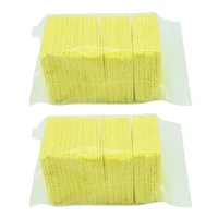 100PCS Soldering Iron Tips Cleaning Sponges High-Quality Heat-Resistant Cleaning Sponge High-Temperature Resistant 1