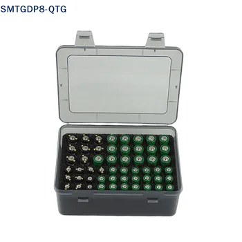 Organizzatore Portabatterie per 54 Batterie AA AAA, Contenitore per Garage, Dispenser per Organizzazione Cassetti Casa