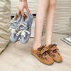 Women Sneakers 2024  Spring And Autumn New   Retro Leopard Print German Training Shoes Women Contrast Flat Casual Shoes Women 6