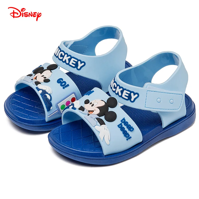 Disney boy Mickey Mouse summer bath Sandals non-slip children's slippers indoor cartoon cute shoes